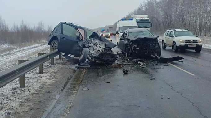 Под Москвой два человека погибли в массовом ДТП