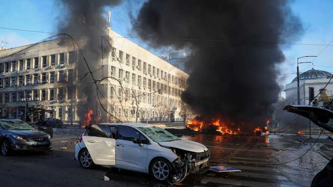 Во Льгове зафиксировали ракетный обстрел