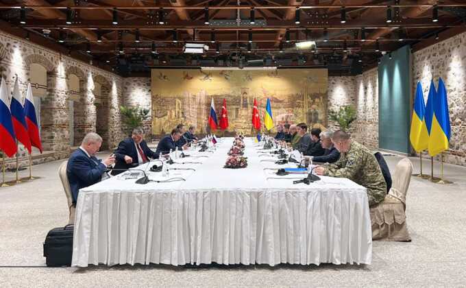 Украина представила проект предложения для переговоров в Стамбуле